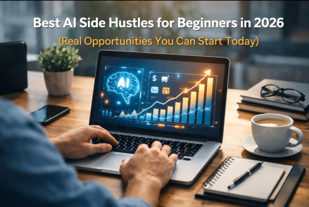 Best AI Side Hustles for Beginners in 2026 (Real Opportunities You Can Start Today)
