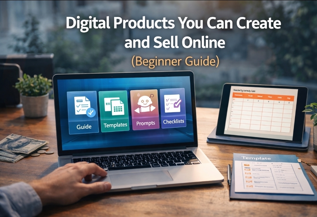 Digital Products You Can Create and Sell Online (Beginner Guide)